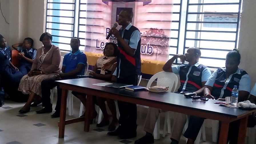 Realstar Facilitators with members of Staff of Wellspring College