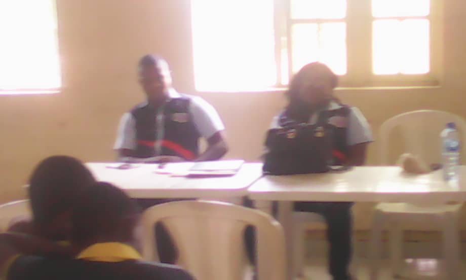 Realstar facilitator with members of staff of Star Diamond Group of School