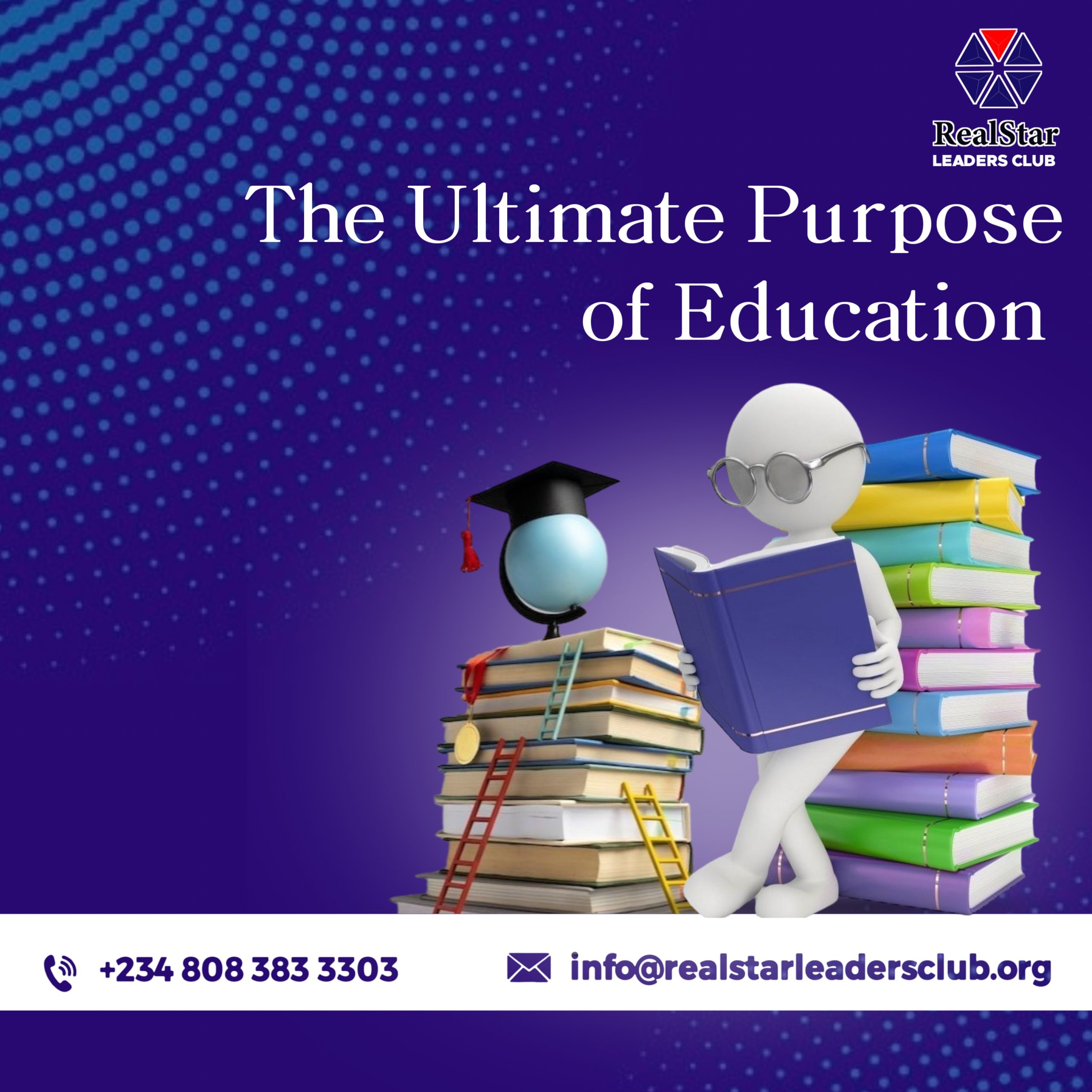 Read more about the article <strong>THE ULTIMATE PURPOSE OF EDUCATION</strong>